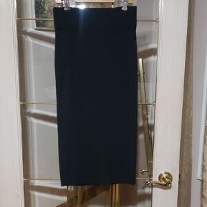 Community women's wool skirt. 30" long.  Size L.  Grey 88% Wool, 10% Nylon, 2%